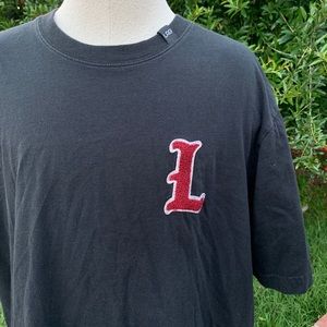 LRG Black T with “L” Embroidery X Large